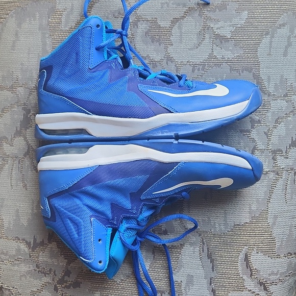 NIKE AIR MAX STUTTER STEP 2 Blue/White Mid-Top - Picture 3 of 10